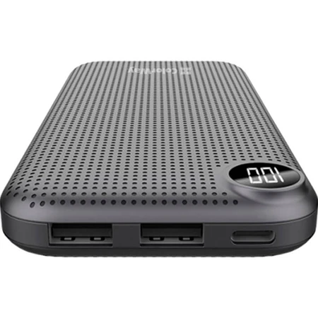 Батарея універсальна 10 000 mAh Slim, LCD, Black, ColorWay, Китай: ціни та характеристики