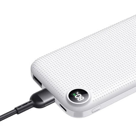 Батарея універсальна 10 000 mAh Slim, LCD, White, ColorWay, Китай: ціни та характеристики