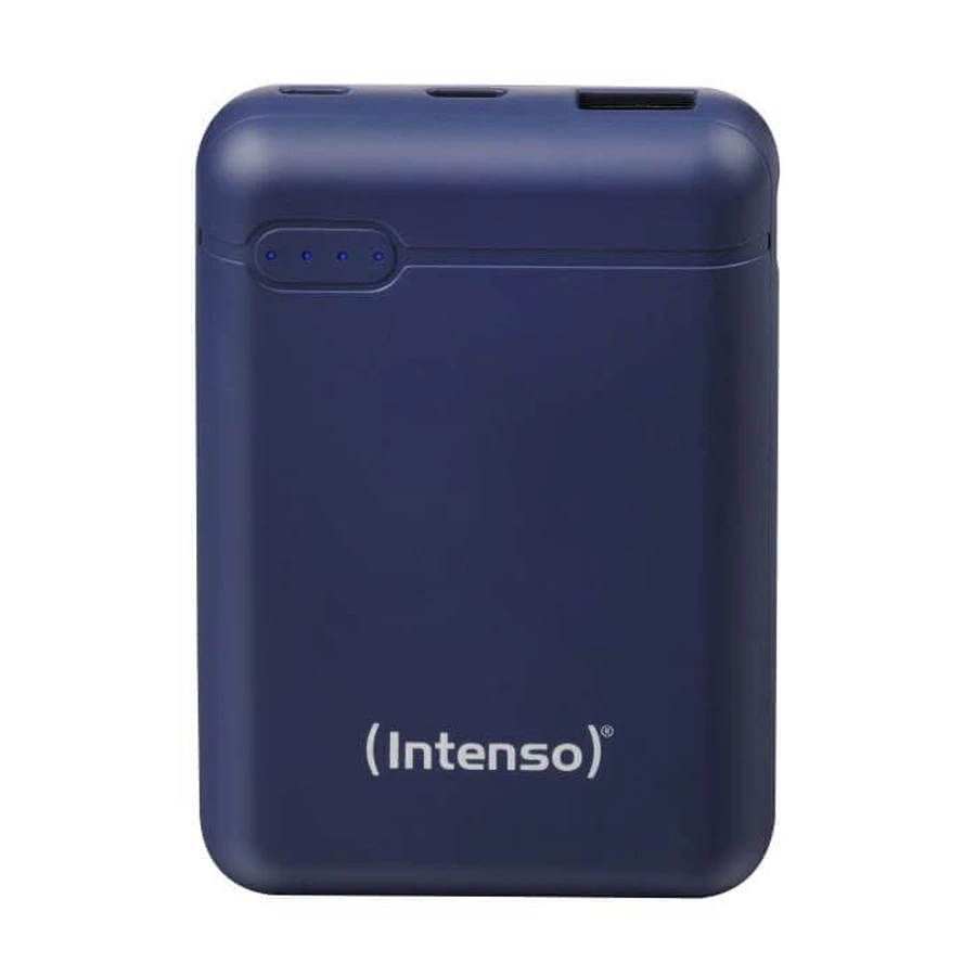 Батарея универсальная XS10000 10000mAh microUSB, USB-A, USB Type-C, Blue, Intenso, Китай: цены и характеристики