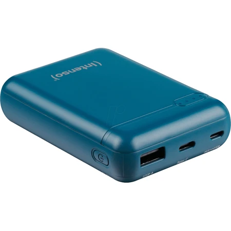 Батарея універсальна XS10000 10000mAh microUSB, USB-A, USB Type-C, Petrol, Intenso, Китай: ціни та характеристики