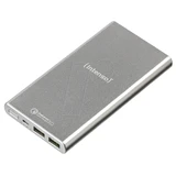 Батарея универсальная Q10000 10000mAh, QC 3.0, USB-A, USB QC, Silver, Intenso, Китай