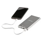 Батарея универсальная Q10000 10000mAh, QC 3.0, USB-A, USB QC, Silver, Intenso, Китай: цены и характеристики