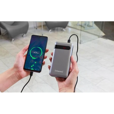 Батарея універсальна PD10000 10000mAh QC 3.0 microUSB, USB-A, USB Type-C, Intenso, Китай: ціни та характеристики