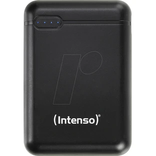Батарея універсальна XS10000 10000mAh microUSB, USB-A, USB Type-C, Black, Intenso, Китай