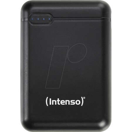 Батарея универсальная XS10000 10000mAh microUSB, USB-A, USB Type-C, Black, Intenso, Китай