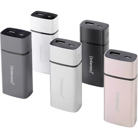 Батарея универсальная PM5200 5200mAh, USB-A(5V/1.5A), Intenso, Китай: цены и характеристики