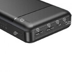 Повербанк Lango 30000mAh USB-C, Micro-USB, 2*USB-A, 5V/2,1A, black, Remax, Китай: цены и характеристики