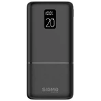 Батарея универсальная X-power SI20A2QL 20000mAh, PD/20W, QC/22.5W, LCD, Type-C, 2*, SIGMA-TAU INDAS.IT, Италия: цены и характеристики