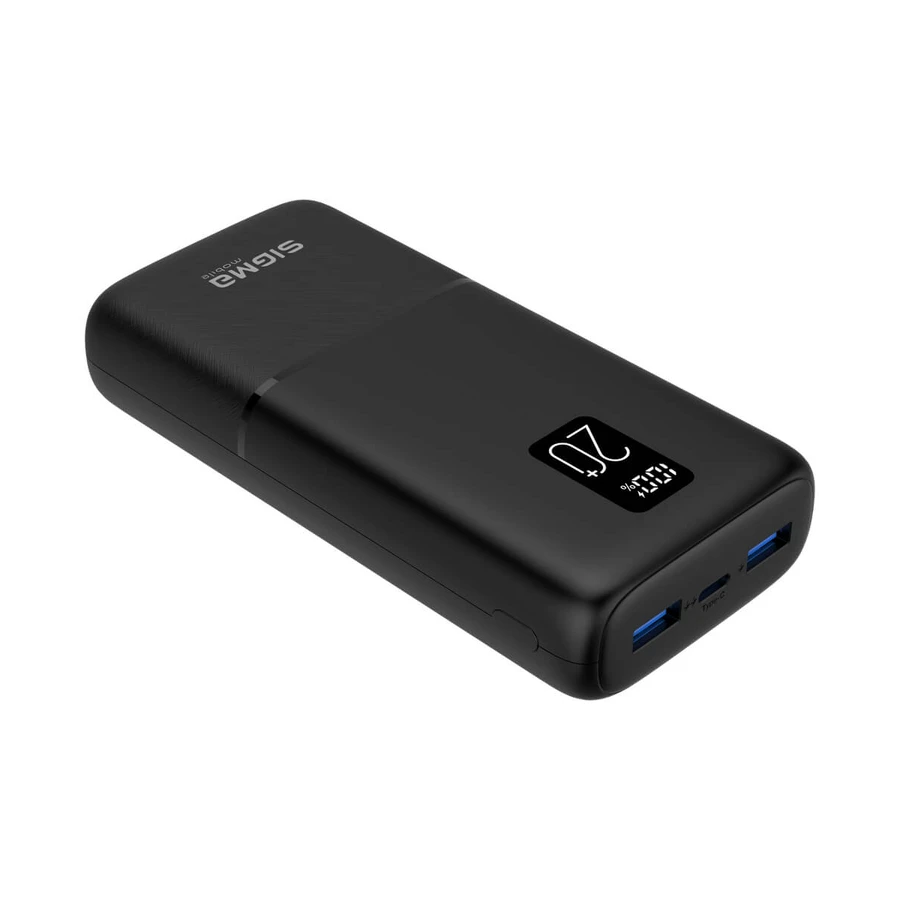 Батарея универсальная X-power SI20A2QL 20000mAh, PD/20W, QC/22.5W, LCD, Type-C, 2*, SIGMA-TAU INDAS.IT, Италия: цены и характеристики