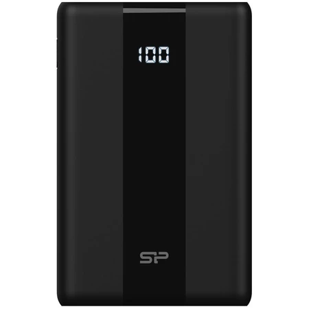 Батарея универсальная QP55 10000mAh, PD, QC, Input(Lightning/Type-C), Output(Type-C/USB-A), Black, Silicon Power, Тайвань: цены и характеристики