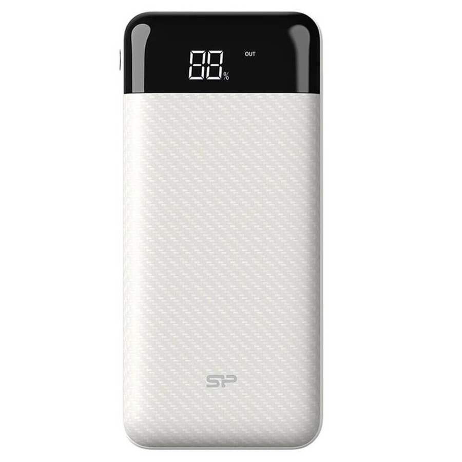 Батарея универсальная GP28 10000mAh, Input 5V/2A(Micro-USB/Type-C), Output 2*USB-A, Silicon Power, Тайвань: цены и характеристики