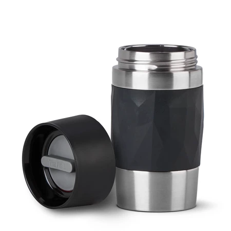 Термостакан Compact Mug 300 ml Black, Tefal, Франція: цены и характеристики