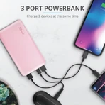 Батарея универсальная Primo 10000 mAh Pink, Trust, Китай: цены и характеристики