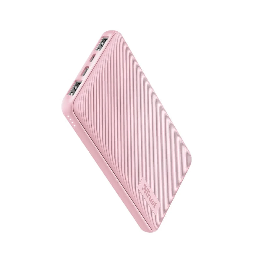 Батарея универсальная Primo 10000 mAh Pink, Trust, Китай: цены и характеристики