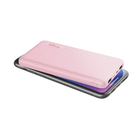Батарея универсальная Primo 10000 mAh Pink, Trust, Китай: цены и характеристики