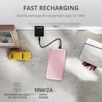 Батарея универсальная Primo 10000 mAh Pink, Trust, Китай: цены и характеристики