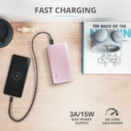 Батарея универсальная Primo 10000 mAh Pink, Trust, Китай: цены и характеристики