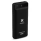 Батарея універсальна 20000 mAh QC3.0 Display soft touch black, Vinga