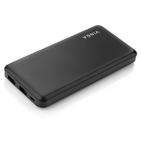 Батарея универсальная 10000 mAh black, Vinga: цены и характеристики