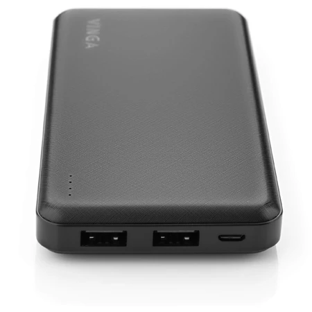 Батарея универсальная 10000 mAh black, Vinga: цены и характеристики