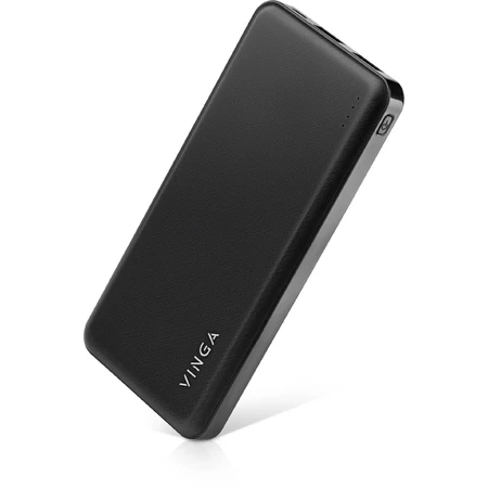 Батарея универсальная 10000 mAh black, Vinga: цены и характеристики