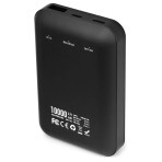 Батарея універсальна 10000 mAh Display soft touch black, Vinga: ціни та характеристики