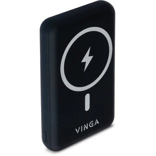 Батарея універсальна 10000 mAh Wireless Magnetic QC+PD, Vinga