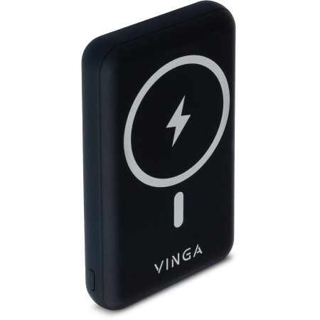 Батарея універсальна 10000 mAh Wireless Magnetic QC+PD, Vinga