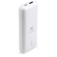 Батарея універсальна 10000 mAh glossy white, Vinga