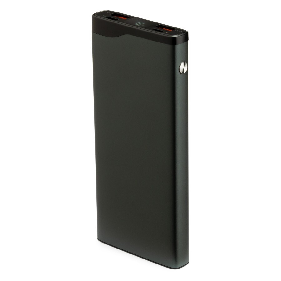 Батарея универсальная 10000 mAh QC3.0+PD 3 ports LCD metal, Vinga: цены и характеристики