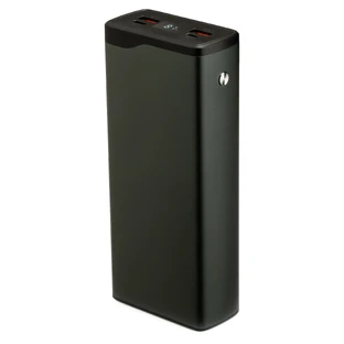 Батарея универсальная 30000 mAh QC3.0+PD 3 ports LCD metal, Vinga