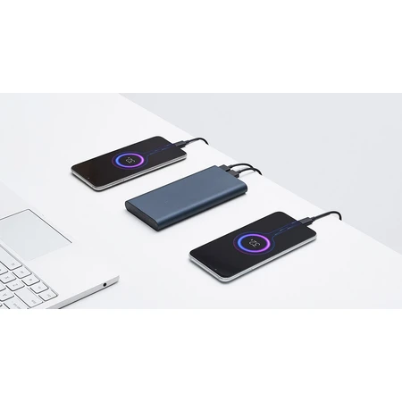 Батарея універсальна Mi 3 NEW Power bank 10000mAh QC2.0 in/out, PLM13ZM, Black, Xiaomi, Китай: ціни та характеристики