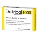 Детрикал Витамин D (Detrical) 1000UI, 60 таблеток, Zdrovit