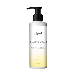 Крем для гоління Lapush жіночий Prebiotic & Aloe Vera