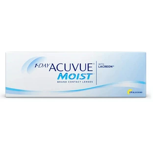 Контактні лінзи 1-DAY ACUVUE MOIST, 8.5, 14.2, -4.75, 10 шт.