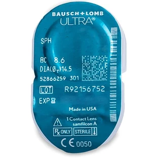 Контактные линзы ULTRA, 8.5, 14.2, -11.50, 1 шт.