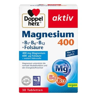 Добавка Магний 400 DoppelHerz, табл №30