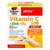 Гранули Vitamin C 500 + Zink + D3 Depot DoppelHerz, саше, №20