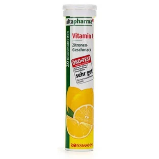 Вітамін С Altapharma (шипучі таблетки) №20