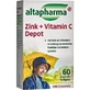 Добавка Цинк+Вітамін С Altapharma, капс №60