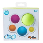 Брязкальце Fat Brain Toys прорізувач і тактильна іграшка Натисни кулю dimpl: ціни та характеристики