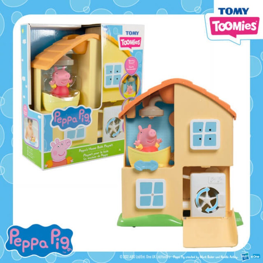 Іграшка для ванної Tomy Peppas House: ціни та характеристики