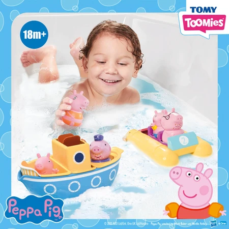 Игрушка для ванной Tomy Набор приключений на лодке Пеппы: цены и характеристики