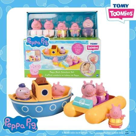 Игрушка для ванной Tomy Набор приключений на лодке Пеппы: цены и характеристики