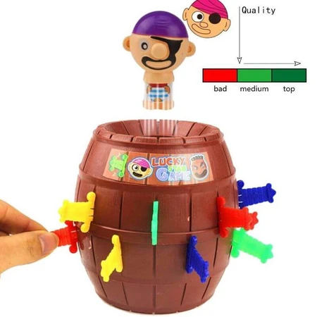 Настольная игра Tomy Pop Up Pirate Game: цены и характеристики