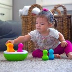Розвиваюча іграшка Fat Brain Toys Сортер-балансир Неваляшки Spinny Pins: ціни та характеристики