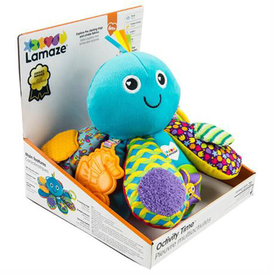Развивающая игрушка Lamaze Осьминог с прорезывателем: цены и характеристики
