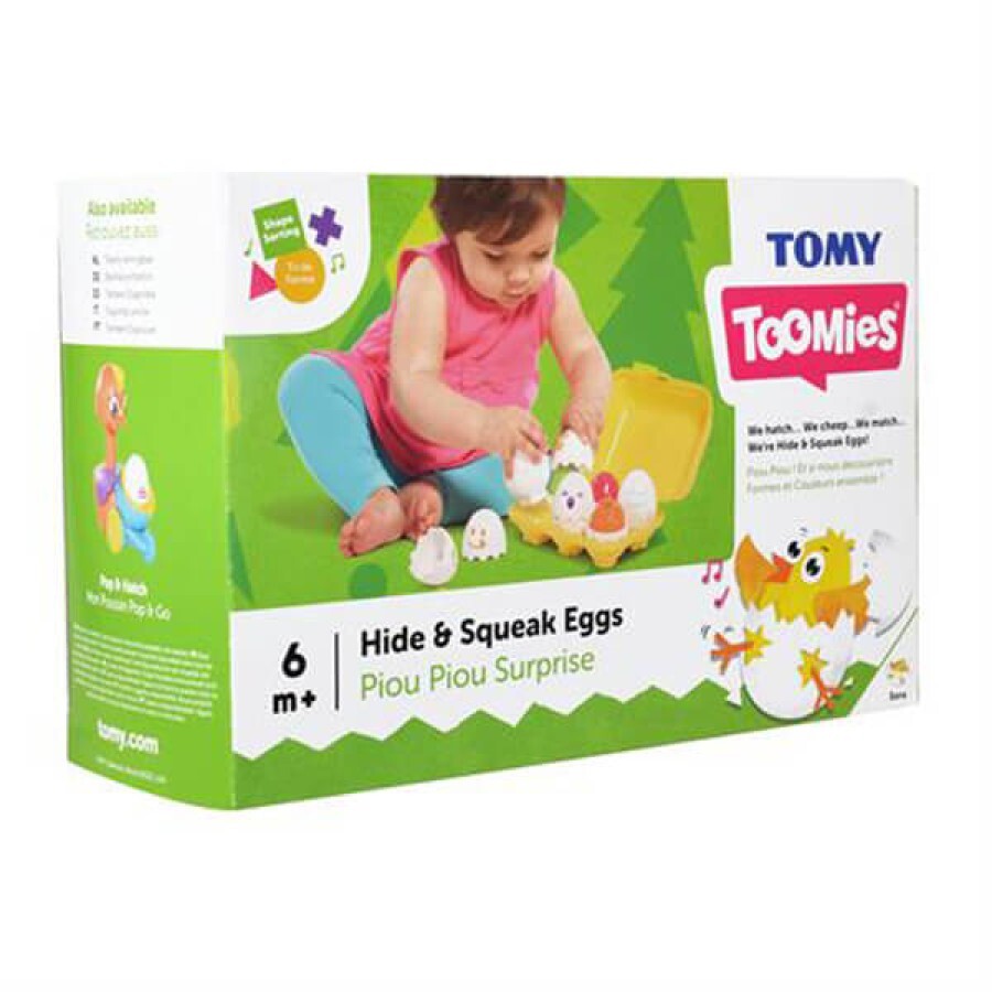 Развивающая игрушка Toomies сортер Цыплята в скорлупе, желтый: цены и характеристики