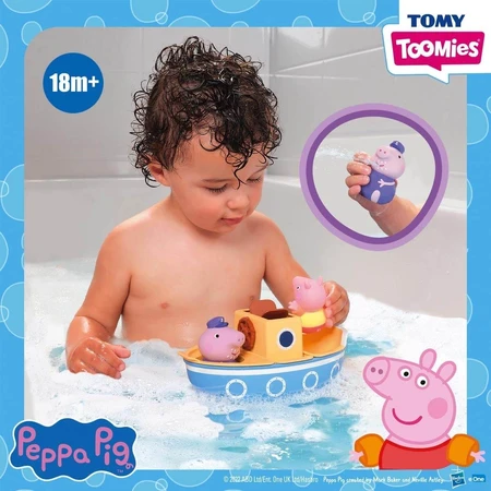 Игрушка для ванной Веселье с корабликом Пеппи, Toomies: цены и характеристики