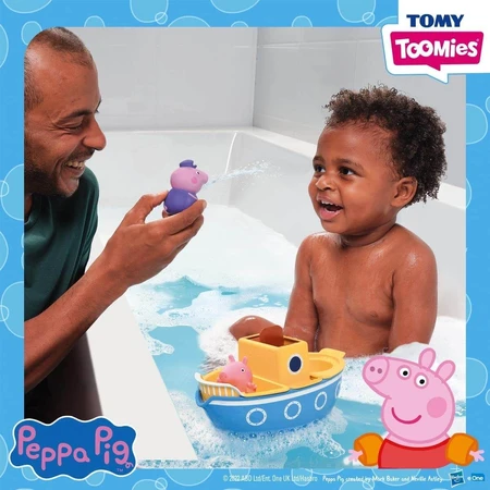 Игрушка для ванной Веселье с корабликом Пеппи, Toomies: цены и характеристики